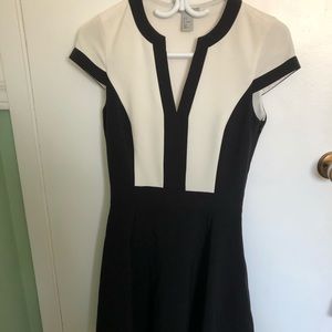 🦋BLACK AND WHITE CLASSY DRESS🦋